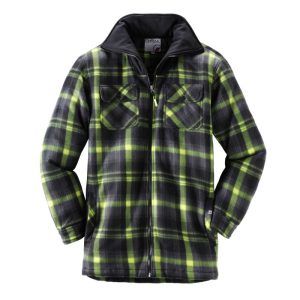 Terrax Workwear Thermohemd schwarz-limette Größe 3XL