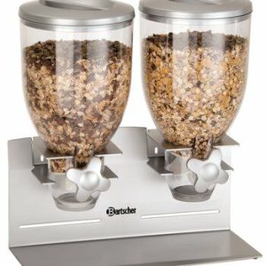 Bartscher Cerealienspender Müslispender doppelt, Inhalt je 3,5L Bartscher Cerealienspender Müslispender doppelt, Inhalt je 3,5L