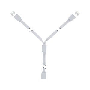 Paulmann Verbinder Y-Splitter MaxLED 30 cm 1 zu 2 Verteilung weiß Paulmann Verbinder Y-Splitter MaxLED 30 cm 1 zu 2 Verteilung weiß