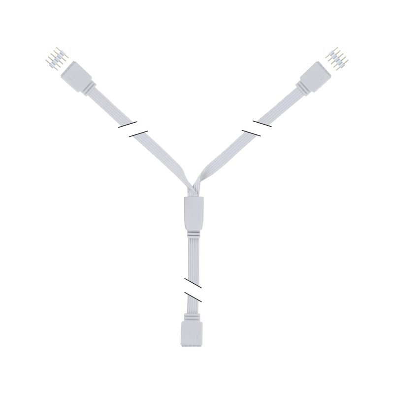Paulmann Verbinder Y-Splitter MaxLED 30 cm 1 zu 2 Verteilung weiß