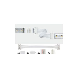 Paulmann Verbinder Universal MaxLED 2er Pack weiß Paulmann Verbinder Universal MaxLED 2er Pack weiß