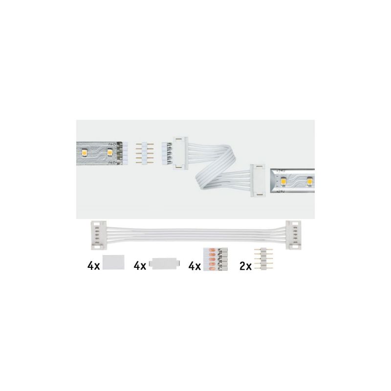 Paulmann  Verbinder Universal MaxLED 2er Pack weiß