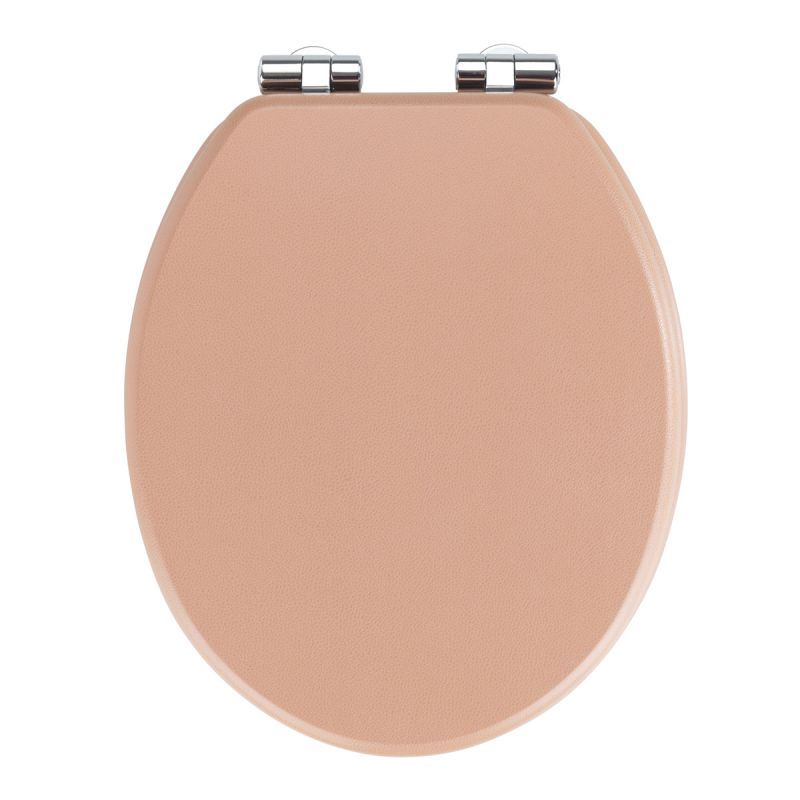 Wenko WC-Sitz Cuero Beige Lederoptik