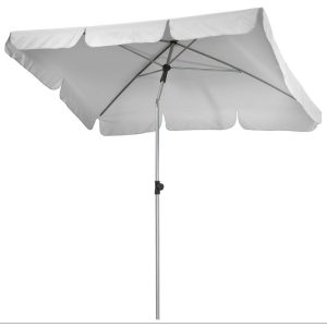 Haveson Marktschirm Udine silber-grau 210 x 140 cm Haveson Marktschirm Udine silber-grau 210 x 140 cm