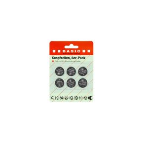 Basic Knopfzellen 6er-Pack Basic Knopfzellen 6er-Pack
