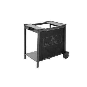 Rothmann Grillwagen pulverbeschichtetes Stahl anthrazit Rothmann Grillwagen pulverbeschichtetes Stahl anthrazit