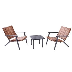 Haveson Balkon-Set Esberg Lederoptik Haveson Balkon-Set Esberg Lederoptik