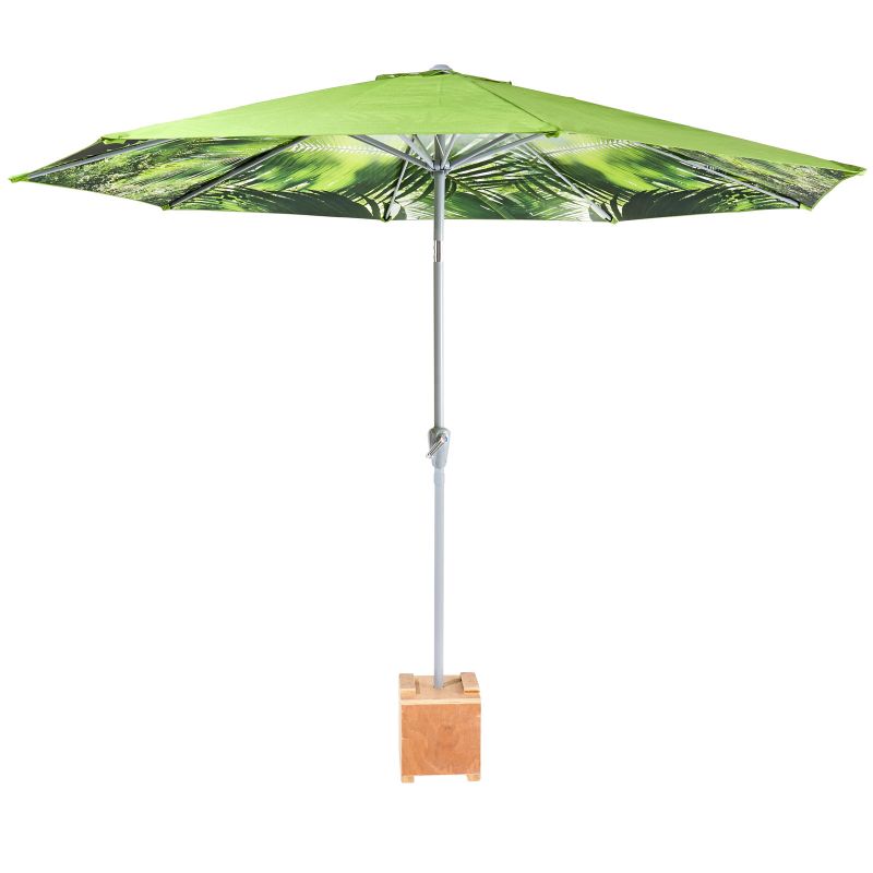 Haveson Gartenschirm Jungle anthrazit