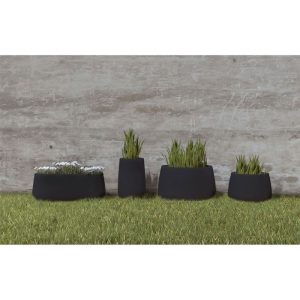 NewGarden Blumentopf Camelia 80 Ø 79 cm schwarz