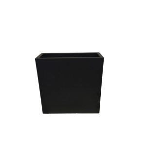 NewGarden LED-Blumentopf Junco 80 Ø80 cm schwarz
