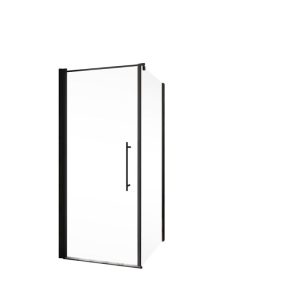 Schulte Drehtür inkl SeitenwandAlexa Style 2.0" Mattschwarz 192 x 90 cm Schulte Drehtür inkl SeitenwandAlexa Style 2.0" Mattschwarz 192 x 90 cm
