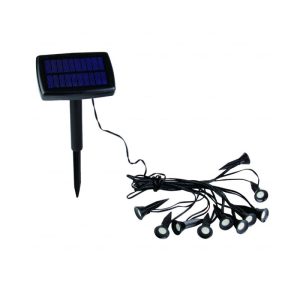 Flector Garten LED-Solar-Spotlichterkette inkl 10 Spots Flector Garten LED-Solar-Spotlichterkette inkl 10 Spots