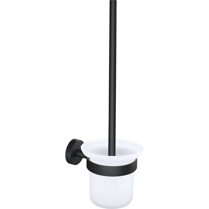 Tesa WC-Bürstengarnitur Moon mattschwarz