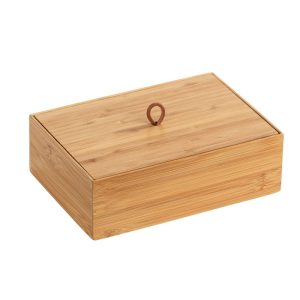 Wenko Bambus-Box mit Deckel Terramit L Wenko Bambus-Box mit Deckel Terramit L