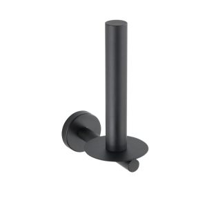 Wenko Toilettenpapier-Ersatzrollenhalter Bosio schwarz Wenko Toilettenpapier-Ersatzrollenhalter Bosio schwarz