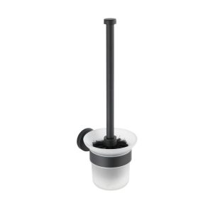 Wenko WC-Garnitur Bosio schwarz Wenko WC-Garnitur Bosio schwarz