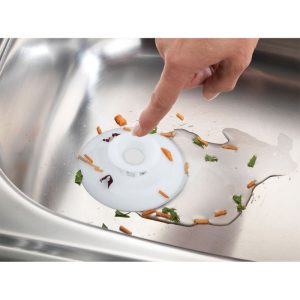 Wenko Silikon Abfluss-Stöpsel Sore weiß mit 3-facher Abflussregulierung Wenko Silikon Abfluss-Stöpsel Sore weiß mit 3-facher Abflussregulierung