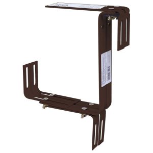 Geli Blumenkastenhalter Typ C braun Geli Blumenkastenhalter Typ C braun