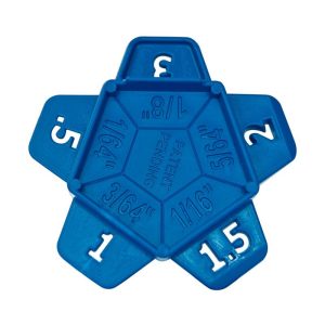 Abstandhalter Penta für Fugen 0,5/1/1,5/2/3 mm