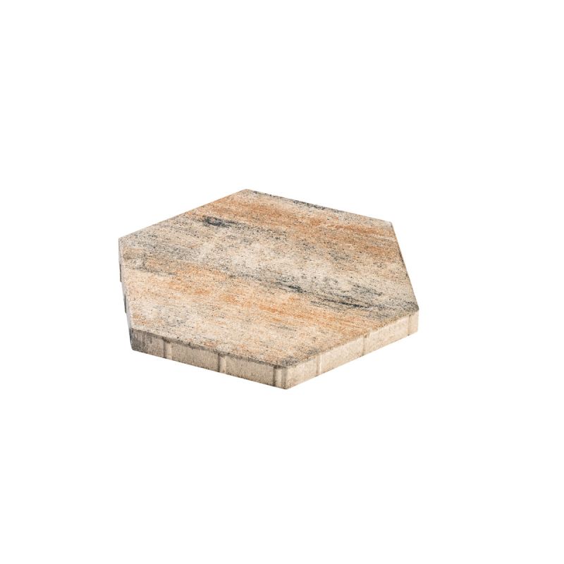 Diephaus Terrassenplatte No 1 Diamond Muschelkalk 46 x 40 x 4 cm