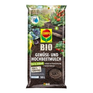 Compo BIO Gemüse- und Hochbeetmulch 50 L Compo BIO Gemüse- und Hochbeetmulch 50 L