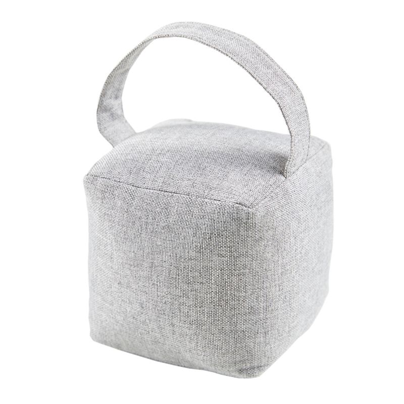 Türstopper Harmony hellgrau 12 x 12 x 12 cm