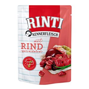 Rinti Hundefutter Kennerfleisch Rind 400 g Frischebeutel Rinti Hundefutter Kennerfleisch Rind 400 g Frischebeutel
