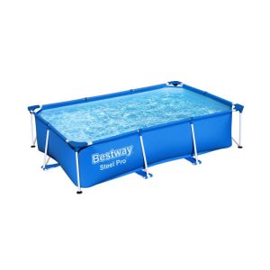 Bestway Stahlrohrbecken Steel Pro 259 x 170 x 61 cm Bestway Stahlrohrbecken Steel Pro 259 x 170 x 61 cm