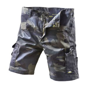 Terrax Workwear Arbeits-Shorts oliv/schwarz Größe 46