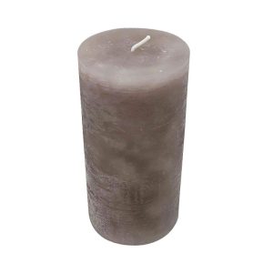 Ambientis Rustikkerze 68 x 130 mm taupe Ambientis Rustikkerze 68 x 130 mm taupe
