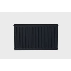sanicomfort Flachheizkoerper „Typ 22“, schwarz, 600×140-6 Set sanicomfort Flachheizkoerper „Typ 22“, schwarz, 600×140-6 Set