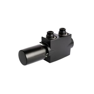 sanicomfort Ventilhahnblock Set „Quattro“, inkl. Thermostatkopf, schwarz sanicomfort Ventilhahnblock Set „Quattro“, inkl. Thermostatkopf, schwarz