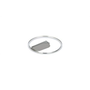 Flector LED-Deckenleuchte Grace 13W gebuerstet/Chrome 3000K Flector LED-Deckenleuchte Grace 13W gebuerstet/Chrome 3000K