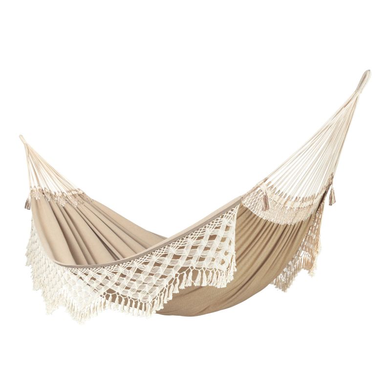 La Siesta Kingsize-Hängematte Bossanova Muscade Baumwolle