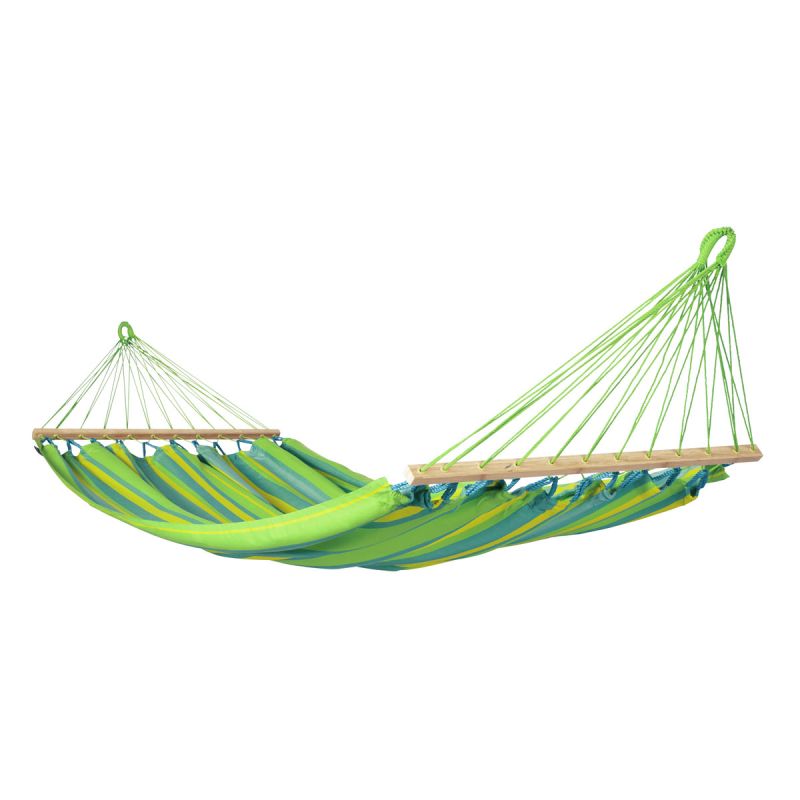 La Siesta Doppel-Stabhängematte Alisio Almond Wetterresistent