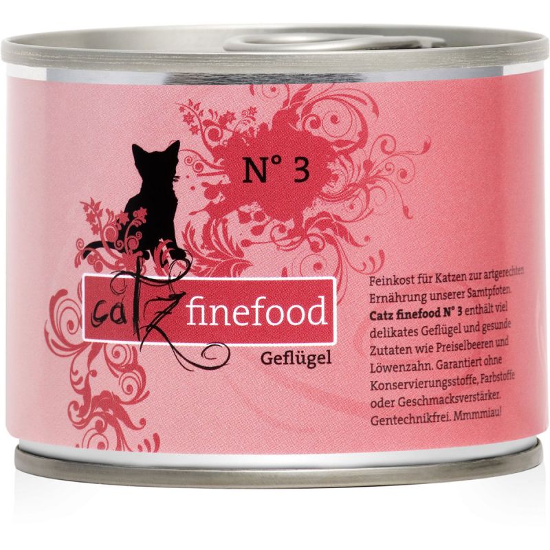 Catz finefood Dose No 3 Geflügel 200g