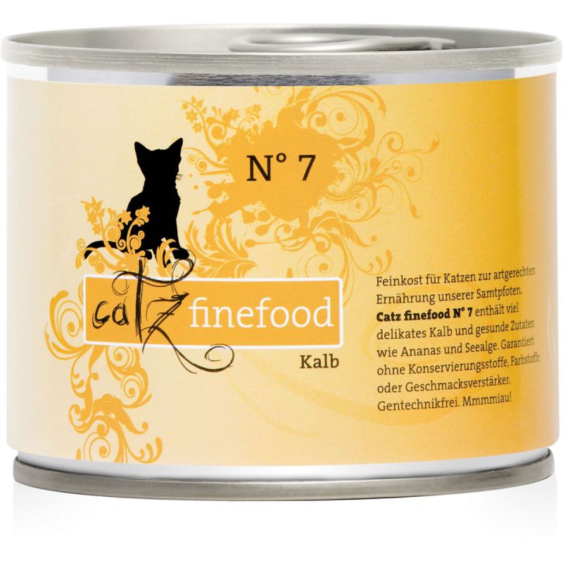 Catz finefood Dose No 7 Kalb 200g