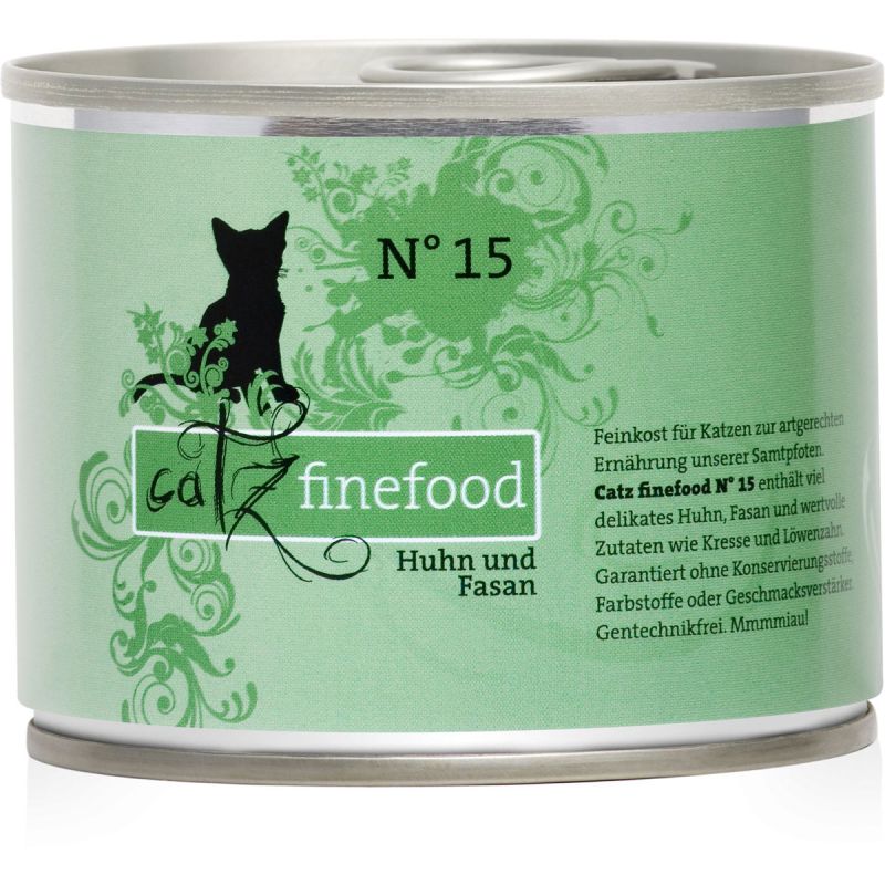 Catz finefood Dose No 15 Huhn Fasan 200g