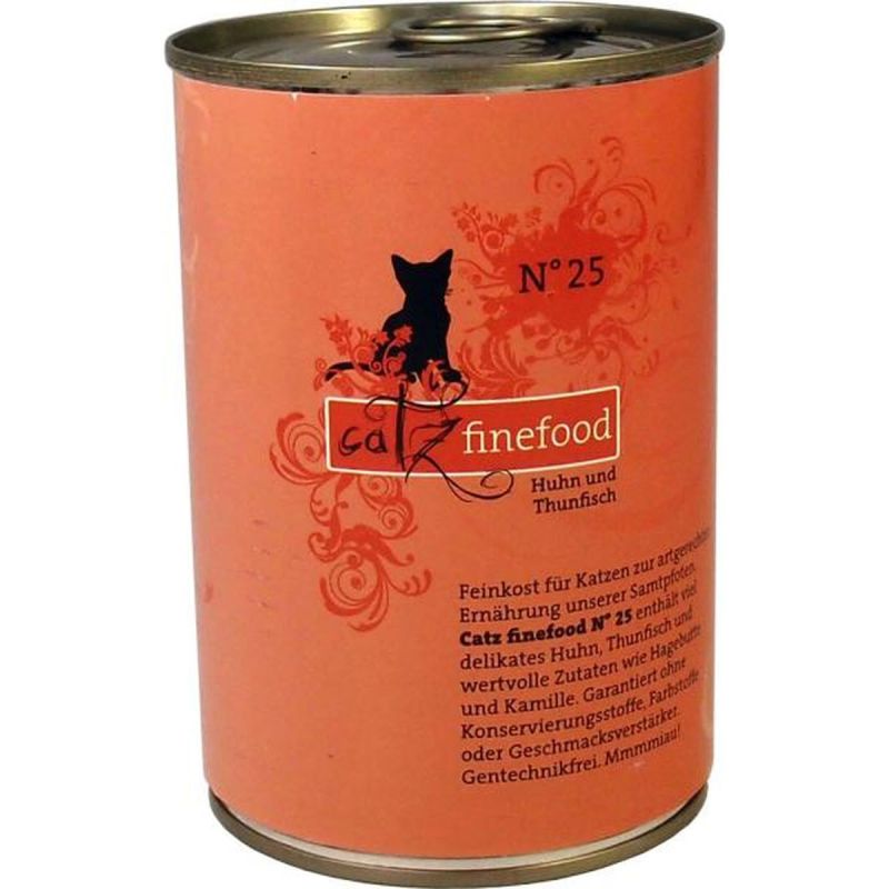 Catz finefood Dose No 25 Huhn Thunfisch 400g