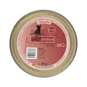 Catz finefood Schale Fillets No 403 85g Catz finefood Schale Fillets No 403 85g