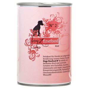 Dogz finefood Dose No 2 Rind 400g Dogz finefood Dose No 2 Rind 400g