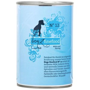 Dogz finefood Dose No 12 Wild Hering 400g Dogz finefood Dose No 12 Wild Hering 400g