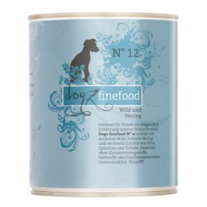 Dogz finefood Dose No 12 Wild Hering 800g Dogz finefood Dose No 12 Wild Hering 800g