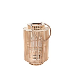 Laterne Bambus mit Jutehenkel 27 x 42 cm Laterne Bambus mit Jutehenkel 27 x 42 cm