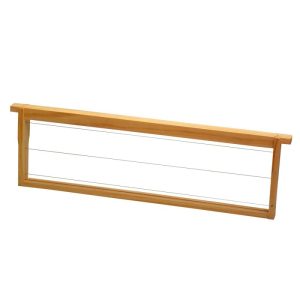 Bienenreich Rähmchen Dadant US für Honigraum 141 mm Kiefernholz Bienenreich Rähmchen Dadant US für Honigraum 141 mm Kiefernholz
