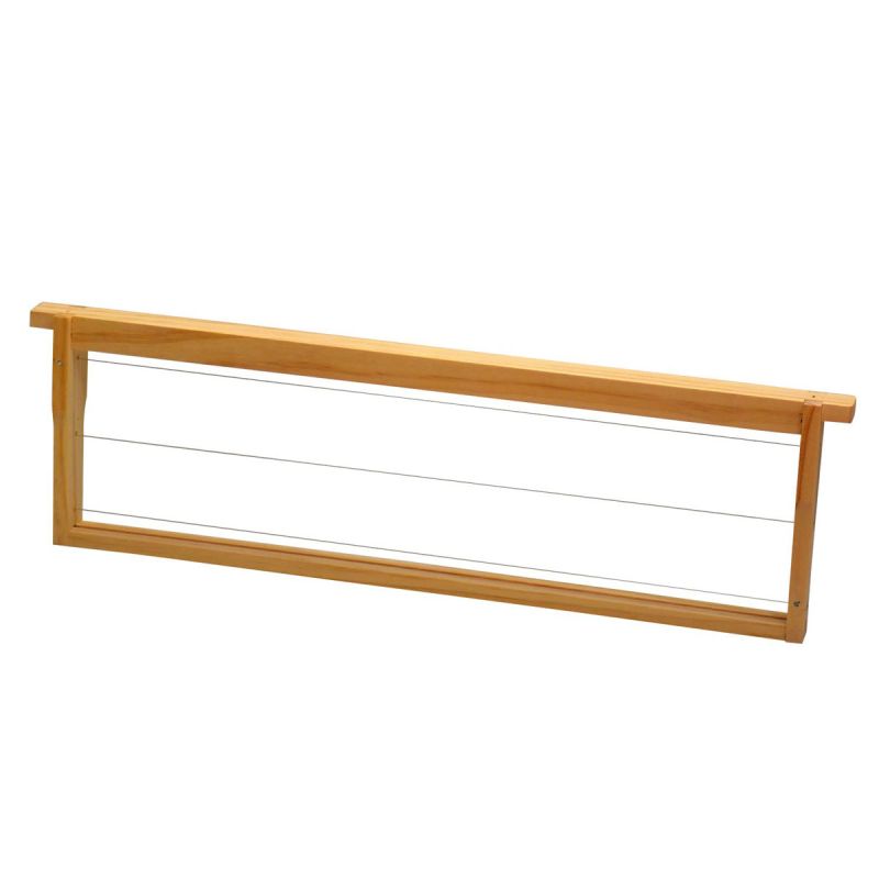 Bienenreich Rähmchen Dadant US für Honigraum 141 mm Kiefernholz