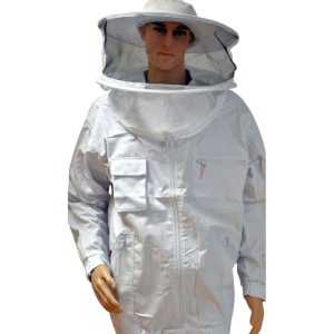 Bienenreich Imkerjacke mit Hut XXL weiß