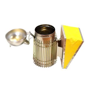 Bienenreich Smoker Spezial silber/ gelb 10 x 10 x 26 cm Bienenreich Smoker Spezial silber/ gelb 10 x 10 x 26 cm
