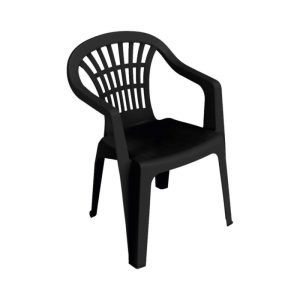 Stapelsessel LYRA anthrazit BxHxT 56 x 80 x 54 cm Stapelsessel LYRA anthrazit BxHxT 56 x 80 x 54 cm