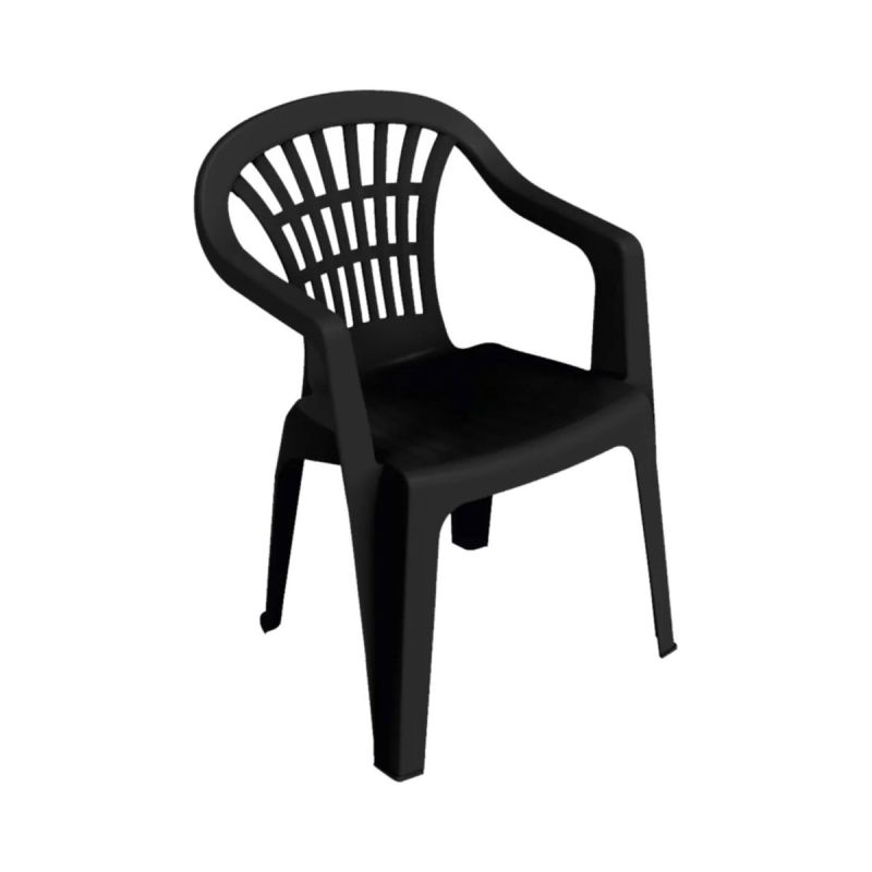 Stapelsessel LYRA anthrazit BxHxT 56 x 80 x 54 cm